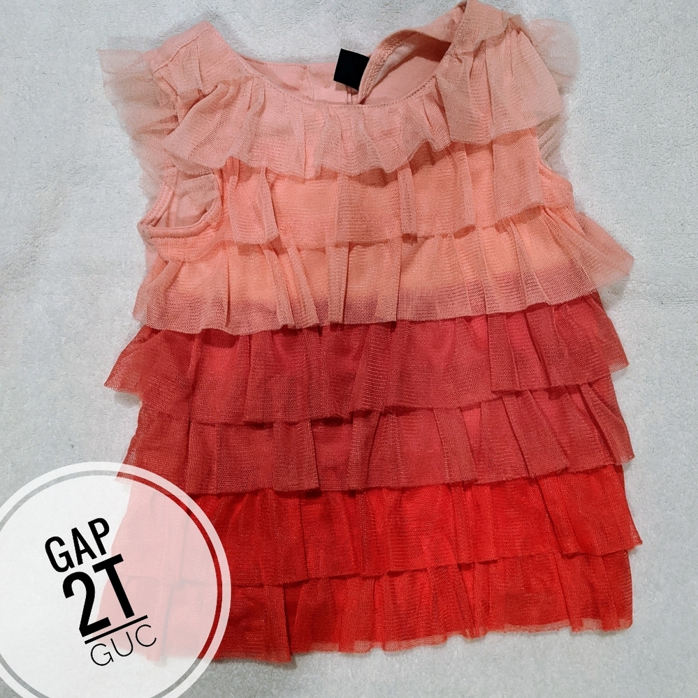 Gap 2T tulle tutu top